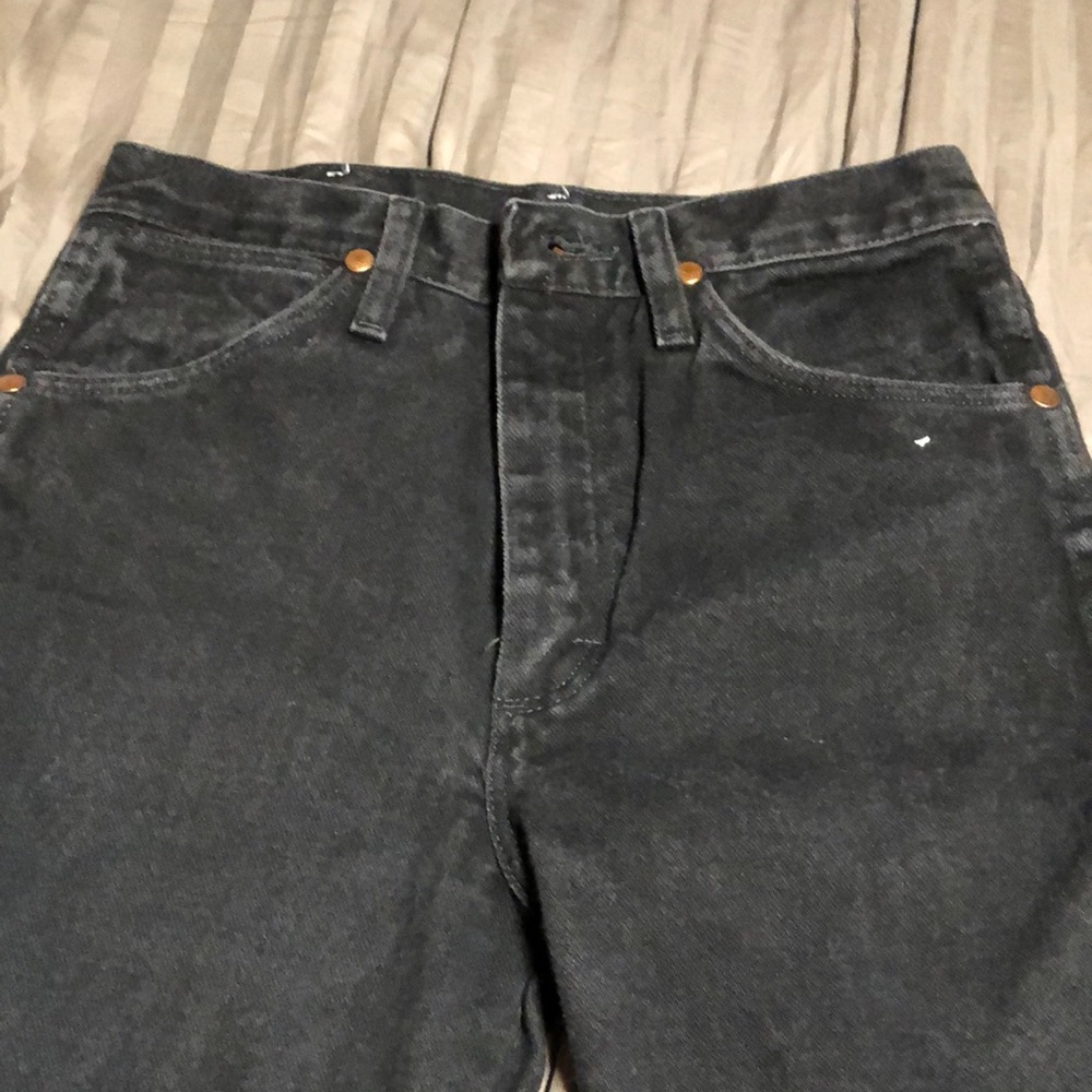 High waisted wrangle jeans